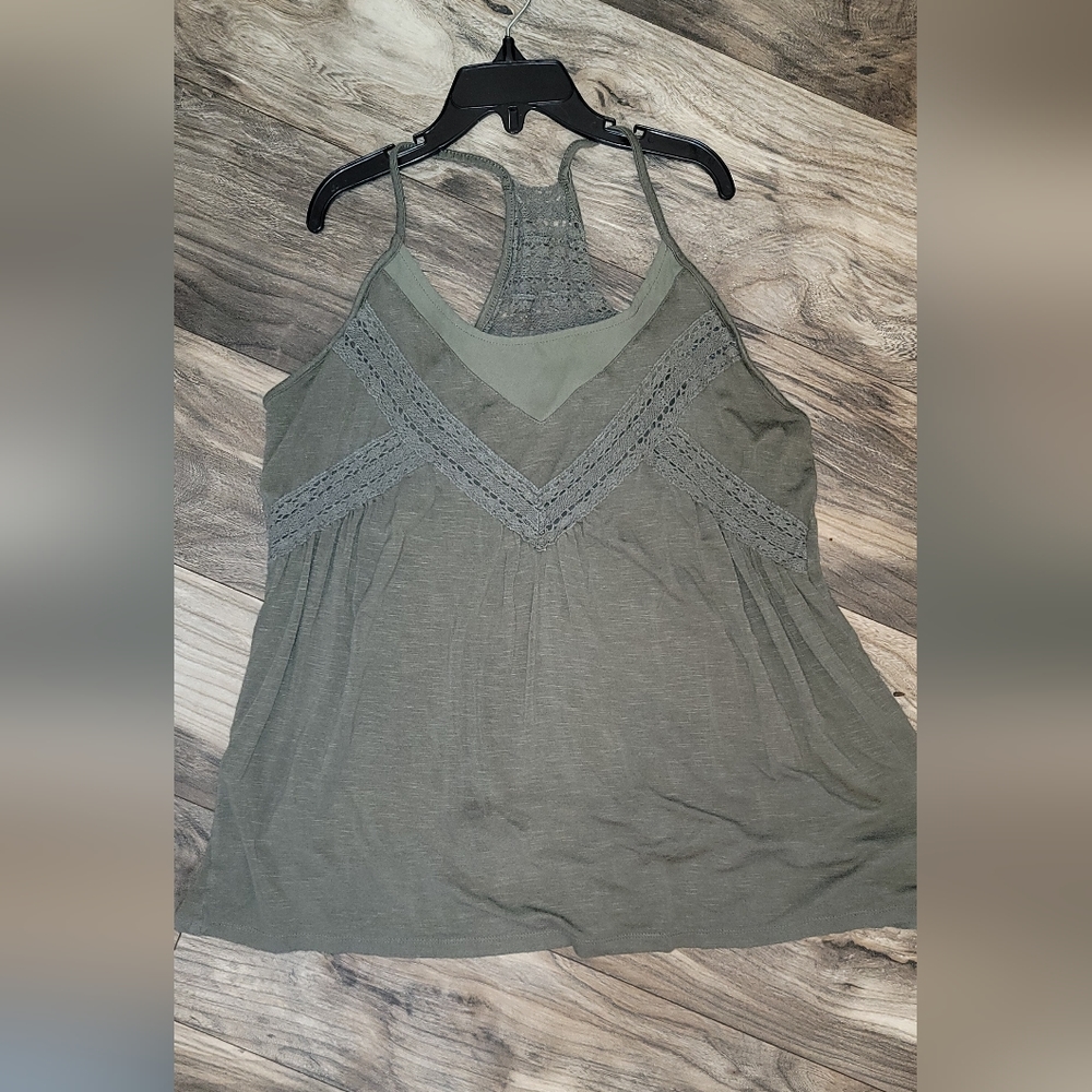 Green Tank Top Small